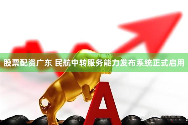 股票配资广东 民航中转服务能力发布系统正式启用